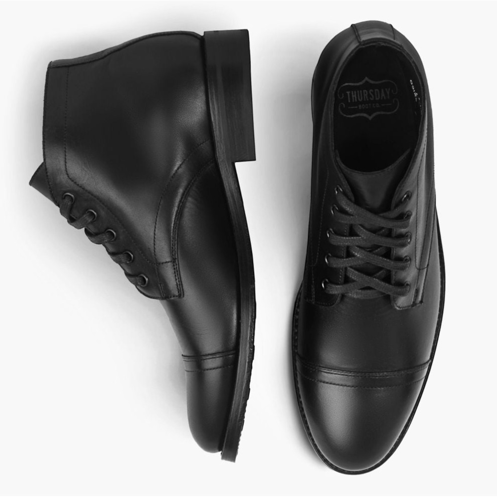 Sathurday Classic Black Leather women’s Boots